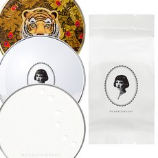 [본사직영] 메쉬쿠션 본품+리필 세트 마스카컴퍼니 멀티 레이어블 네츄럴리 레이어드 핏, 볼록거울 22호, 1개