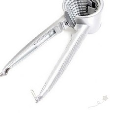 가정용 견과류 까기 도구 호두 은행 껍질 제거 스테인리스 집게형 압착기 주방, 1개, 상세페이지 참조