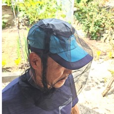 얼굴모기 낚시 벌레망 작업 모기 망