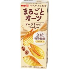 메이지 일본 귀리 오트 밀크 커피 음료 200ml x 24개