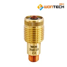 원테크 가스렌즈바디 WT18 26시리즈용 350A, 2.4파이, 1개