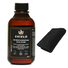 TAC시스템 쉴드 300ml 검정타월 구성 올인원 광택 코팅제, 1개