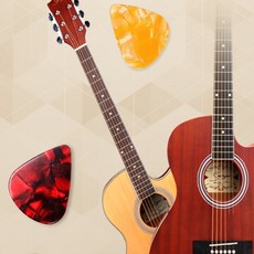 바라던리빙 기타피크 색상랜덤 초보자