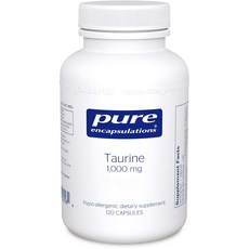 Pure Encapsulations 牛磺酸膠囊 1000mg, 120顆, 1罐