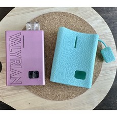 레더크레프트 유웰 발라리안R 전용 실리콘케이스 위생캡덮개 포함, 1개, 민트