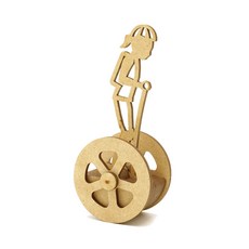 마이즈 놀이 자이로휠 PL-06 목재 조립키트 친환경 MDF소재 국내제작 1개