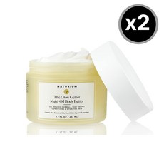 Naturium 나투리움 The Glow Getter 바디버터 크림 232ml X2개 시어버터 고보습 바디로션, 2개