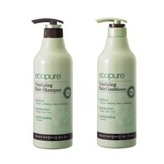 에코퓨어 바이탈라이징 헤어 샴푸 700ml + 컨디셔너, 1개