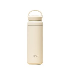 클리나 핸디온 보온 보냉 스텐 텀블러, 크림, 1개, 500ml
