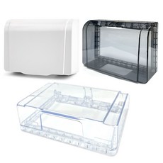 插座防水盒 電源開關保護蓋 插座蓋子 防漏電防水防塵安全蓋, 實白（超取單筆限：35個）, 1個