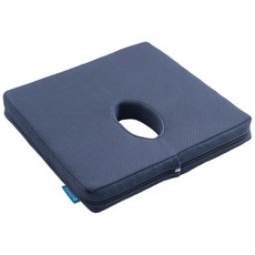 Qshion 透氣舒壓中空坐墊『4D高涵氧纖維』產後椅墊 水洗透氣散熱孕婦痔瘡坐墊 抗污