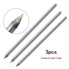 조각칼 카바이드 스크라이버 연필 합금 스크라이브 펜 금속 나무 유리 타일 조각 절단 마커 목공 단일 헤드 마킹 도구, 4)1pcB3