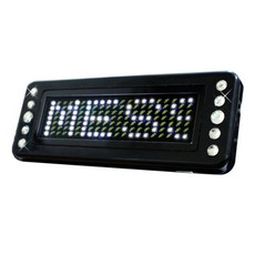 큐빅 LED 메신져 주차번호판 주차알림판, 1개, 레드불빛
