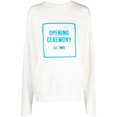 오프닝세레모니 3D 박스 로고 릴랙스 스웨트셔츠