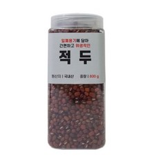 대한농산 통에담은 국산 적두, 800g, 3개