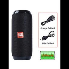TG117 휴대용 블루투스 스피커 야외 무선 우퍼 통화/FM/TF 카드/USB 플래시 드라이브 연결 휴대 /태블릿/TV
