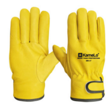 카멜로 알곤 장갑 양손 세트 890-LY, 황색, 10개