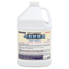버블스토리 석회분해제 시멘트제거제 백화제거제, 1개, 4L