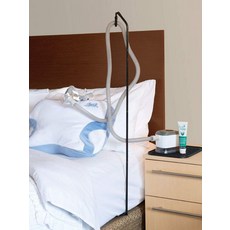 양압기 거치대 호스 걸이 자바라 브라켓 집게 클램프, 블루 높이조절불가매트리스아래사용, 1개