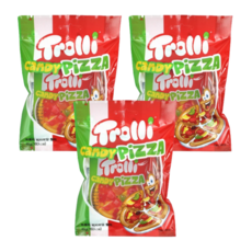 트롤리 피자모양 젤리, 48g, 3개