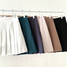 여성골프치마 롱주름 긴기장 플리츠스커트 빅사이즈 골프복 골프웨어