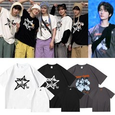 리슬 여름한복 콘서트 응원 컬러 캐주얼 티셔츠