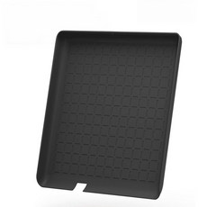 토요타 라브4 센터 콘솔 실리콘 수납 매트 미끄럼방지 정리 6세대 2026 호환, 블랙