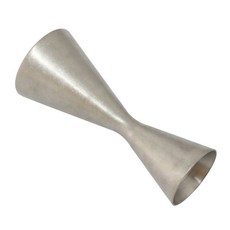 304不銹鋼雙頭量杯 酒吧量酒器 盎司杯 家用調酒杯 一體成型內外刻度 臺灣出貨, 一體量杯30/60做舊 帶刻度, 1個