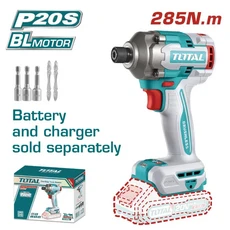 TOTAL P20S 285N.m衝擊起子機 (不含電池和充電器), 1個