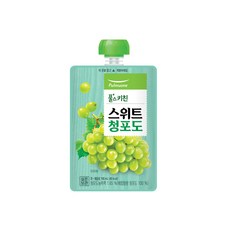 풀무원 풀스키친 스위트 청포도 과채음료 100ml 10개 어린이음료