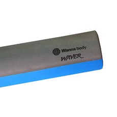 워너바디 웨이버 EVA 폼롤러 45cm 런닝롤러 스트레칭 종아리 마사지, 다크블루, 1개