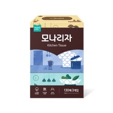 모나리자 키친티슈, 130매, 3개