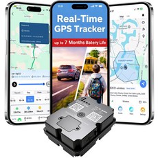 차량용 GPS 트래커 최대 7개월 배터리 수명 실시간 추적 무제한 거리 강력한 마그네틱 IP67 방수 4G 트래커 장치 구독 필요, 미국의 차량용 트래키 프로 GPS 트래커 기술. 최대, 1개