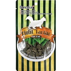 【獅子王寵物】 Boneplus 貓咪專用潔牙骨 魚造型潔牙骨 薄荷潔牙條 潔牙骨 貓咪磨牙 貓零食 F065, 1個, 1#原味【魚型】