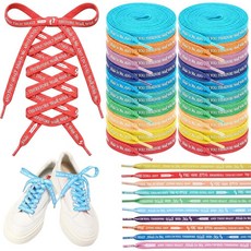 Unittype Walk with Me 신발끈 20쌍 2026 Lds 몰몬 선물 레이스 기독교 신앙 세례 남성 여성용