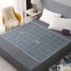 100X150 어르신 요양 시니어 성인 방수 패드 누수방지 단체 업체 SH1323, 사계절그레이