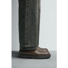 [국내발송] ZARA 남성 볼륨 첼시 부츠 - 브라운 385876