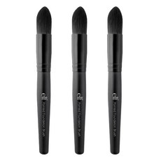 elf 포인티드 파운데이션 브러쉬, Black, 3개