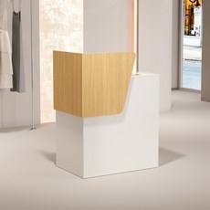 카운터 테이블 인포메이션 안내데스크 프론트 카페 계산대, H 100x40x95cm