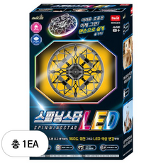데이비드토이 스피닝스타 LED 어린이 센서 드론, 혼합색상, 1개