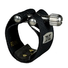 199162 Rovner Eb 클라리넷/Bb 독일 스트링용 리가쳐 및 플라스틱 캡 - 단단한 고무 마우스피스용 다크 리가쳐(1E), Versa X (HR): X-1E