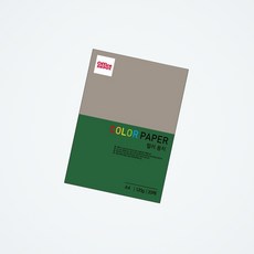 문구용품 120g A4 색지 진녹색 20매, 1개