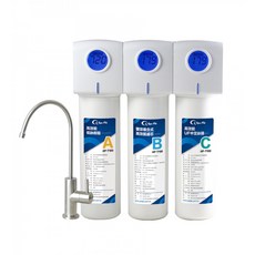Aqua-Mia 三道複合式淨水器 雙效中空絲膜家用濾水器, AP-T300