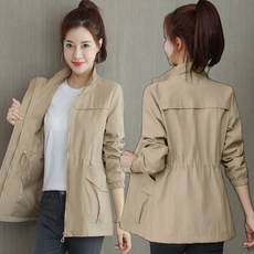 여성자켓 간절기 엄마옷마담4060 포켓 집업점퍼 아우터 가을 바람막이 빅사이즈 코트