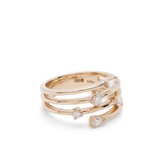 다나레베카디자인 14K 옐로 골드 알렉사 조딘 다이아몬드 링