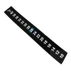 AoT 스티커형 어항 온도계 수족관용