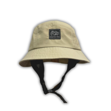 MOUNTSEA CREW潛水防曬帽，快乾透氣，可調節帽圍52-58cm，耳帽帶帽繩雙重固定, 卡其