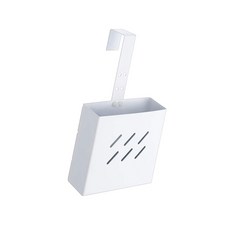 녹슬지 않는 304 스테인리스 스틸 변기 세척제 거치대 높이 조절 가능한 후크 공구 분리형 설치 방식 내구성 뛰어난 욕실 정리함으로 오래 사용 가능, 1