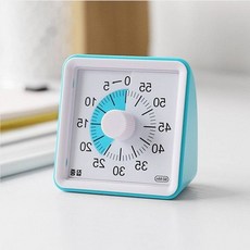 공부용 스터디 타이머 60분 시간관리 시계 학습 회의 요리 운동, 1개, 레드