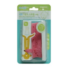 앙쥬 치발기 홀더 다용도스트랩 치발기홀더, 핑크(1개입), 1개